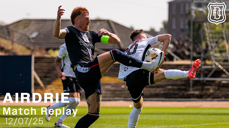 Airdrie | Premier Sports Cup | Match Replay | 12/07/25