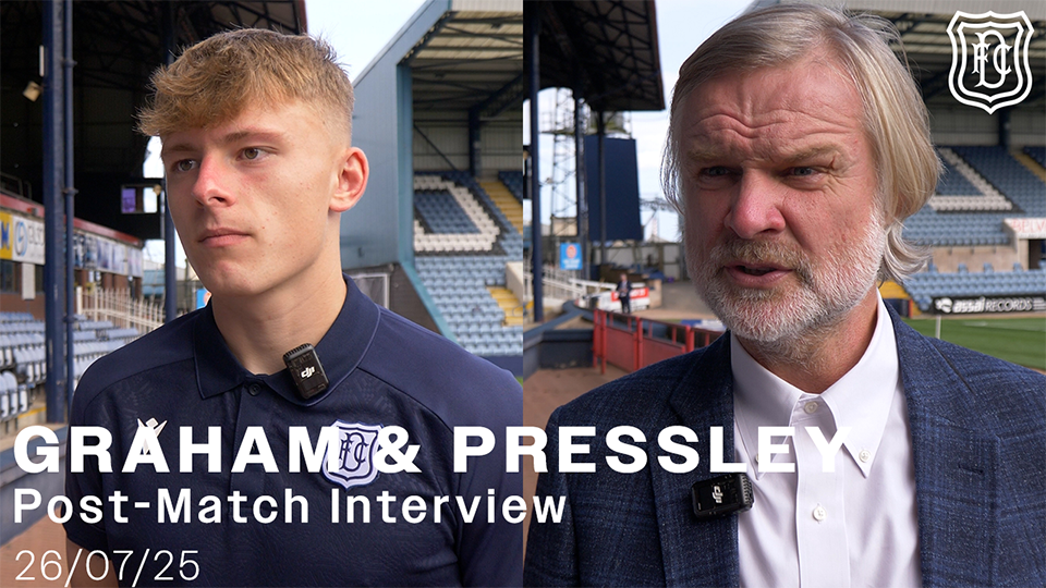 Luke Graham & Steven Pressley | Montrose Post-Match Interview | 26/07/25