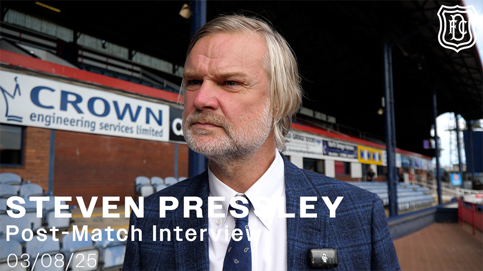 Steven Pressley | Hibs Post-Match Interview | 03/08/25