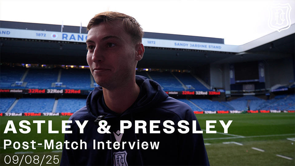 Ryan Astley & Steven Pressley | Rangers Post-Match Interview | 09/08/25