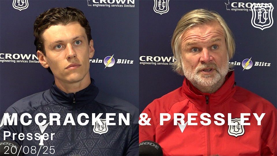 Jon McCracken & Steven Pressley | Presser | 20/08/25