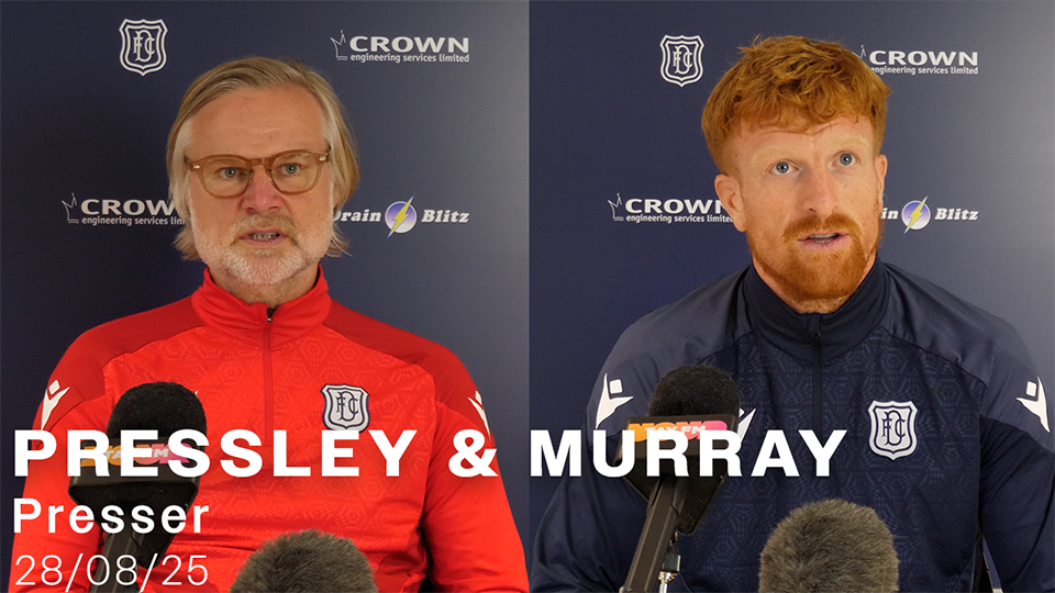 Steven Pressley & Simon Murray | Presser | 28/08/25