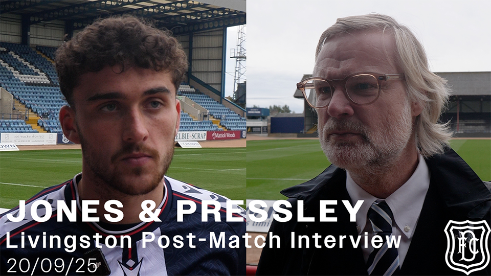 Callum Jones & Steven Pressley | Livingston Post-Match Interview | 20/09/25