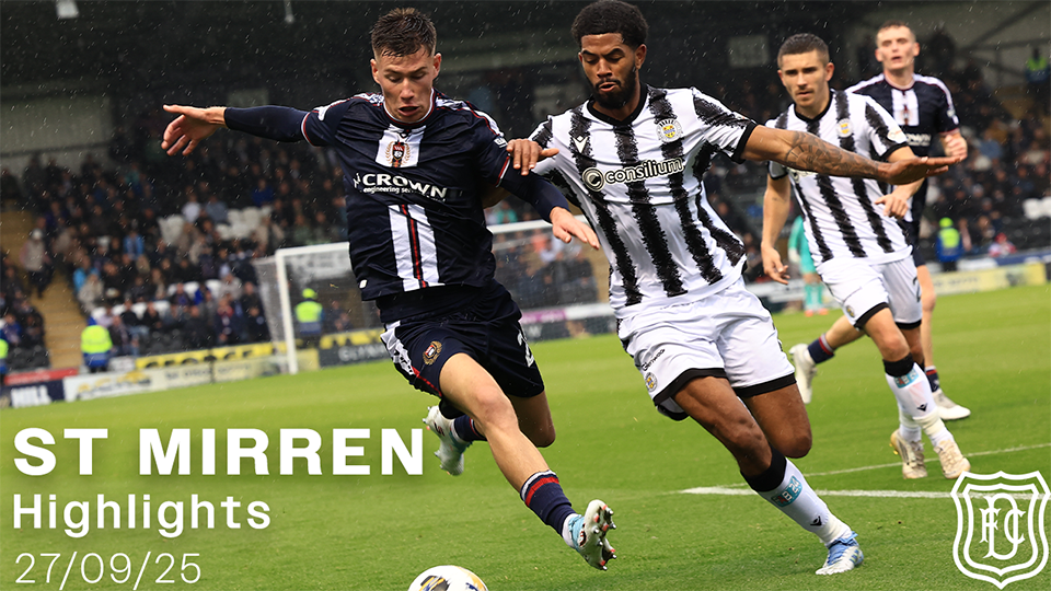 St Mirren v Dundee | William Hill Premiership | Highlights | 27/09/25