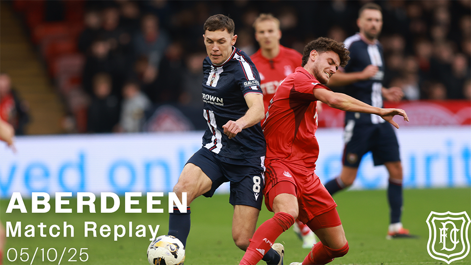 Aberdeen v Dundee | William Hill Premiership | Match Replay | 05/10/25
