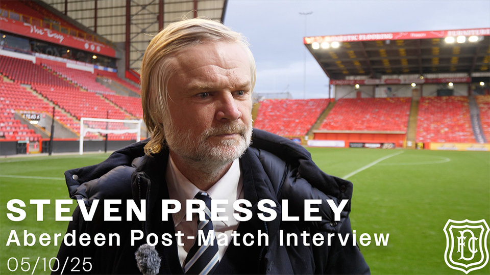 Steven Pressley | Aberdeen Post-Match Interview | 05/10/25