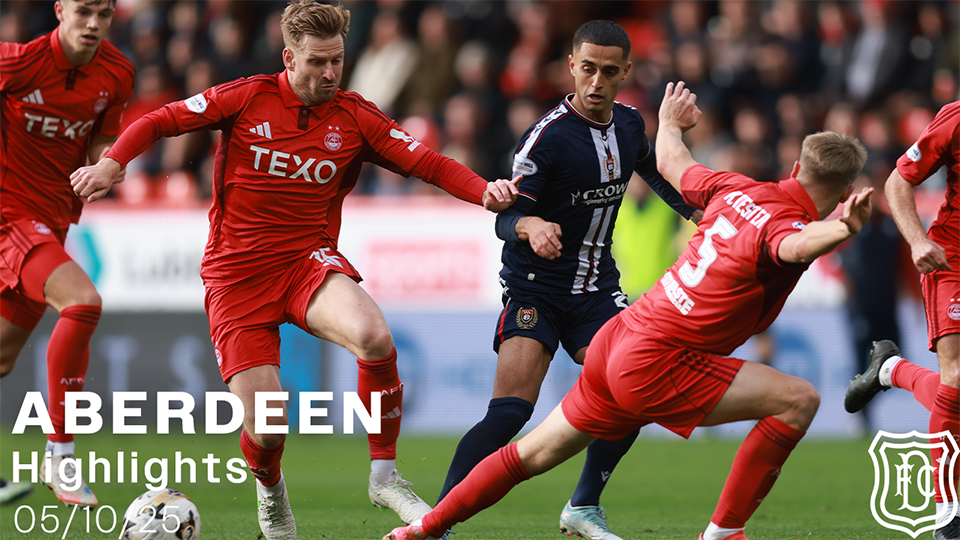 Aberdeen v Dundee | William Hill Premiership | Highlights | 05/10/25