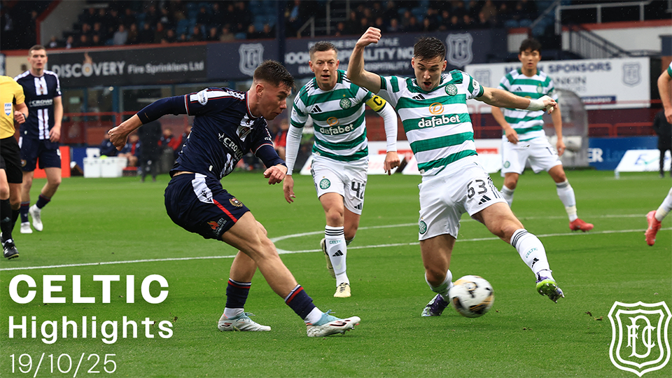 Dundee v Celtic | William Hill Premiership | Highlights | 19/10/25