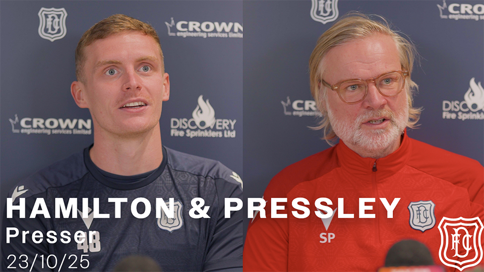 Ethan Hamilton & Steven Pressley | Presser | 23/10/25