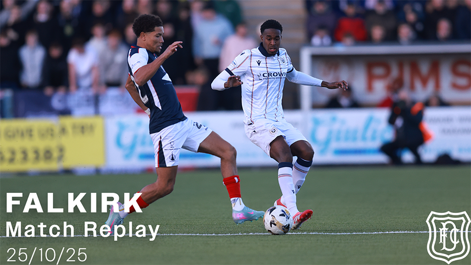Falkirk v Dundee | William Hill Premiership | Match Replay | 25/10/25