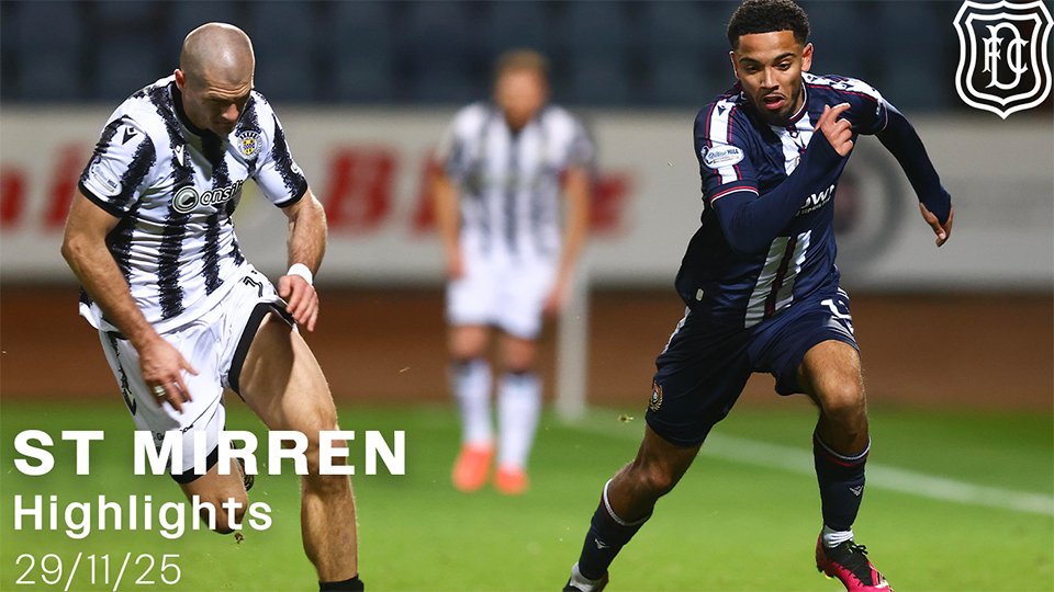 Dundee v St Mirren | William Hill Premiership | Highlights | 29/11/25