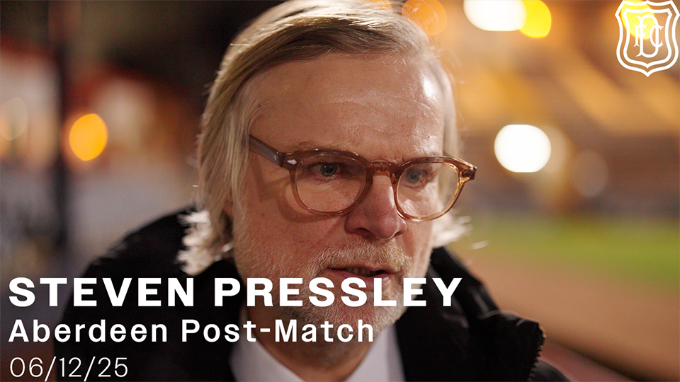 Steven Pressley | Aberdeen Post-Match Interview | 06/12/25