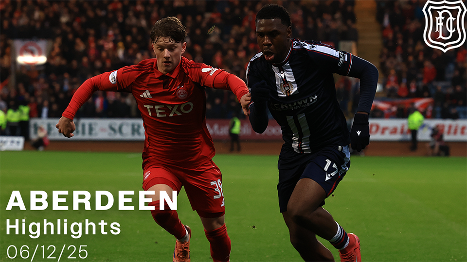 Dundee v Aberdeen | William Hill Premiership | Highlights | 06/12/25