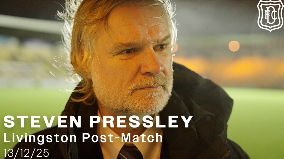 Steven Pressley | Livingston Post-Match Interview | 13/12/25