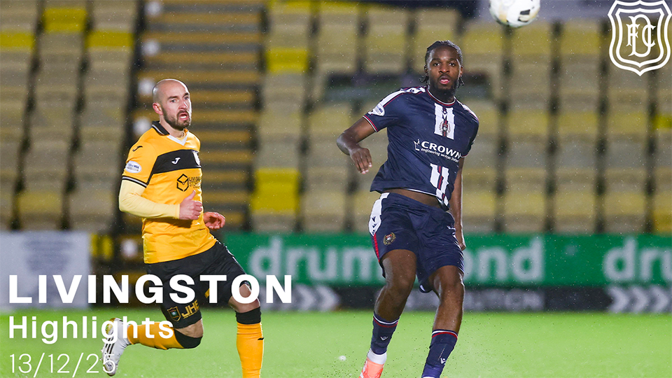 Livingston v Dundee | William Hill Premiership | Highlights | 13/12/25