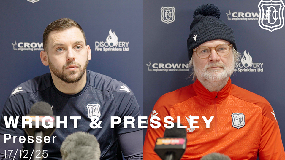 Drey Wright & Steven Pressley | Presser | 17/12/25