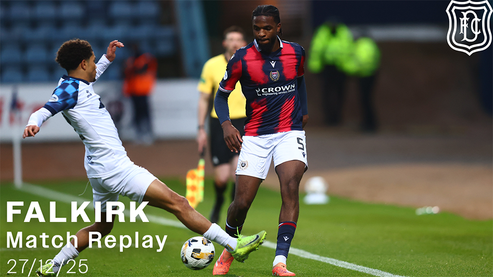 Dundee v Falkirk | William Hill Premiership | Match Replay | 27/12/25