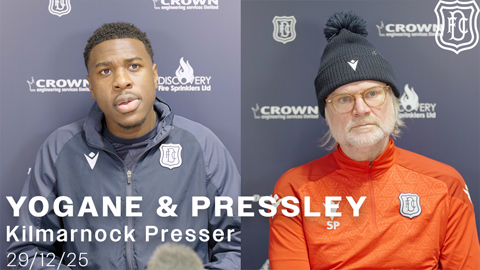 Tony Yogane & Steven Pressley | Presser | 29/12/25