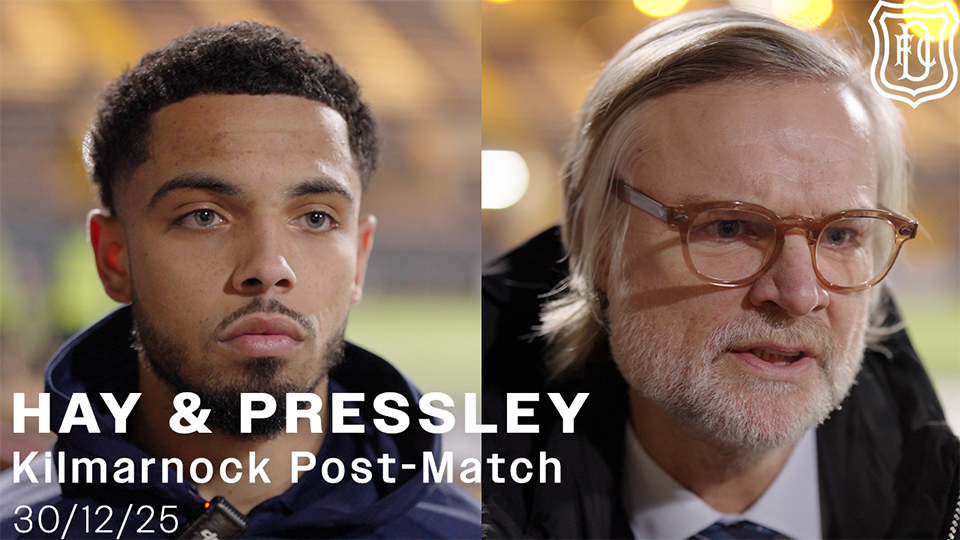 Ash Hay & Steven Pressley | Kilmarnock Post-Match Interview | 30/12/25
