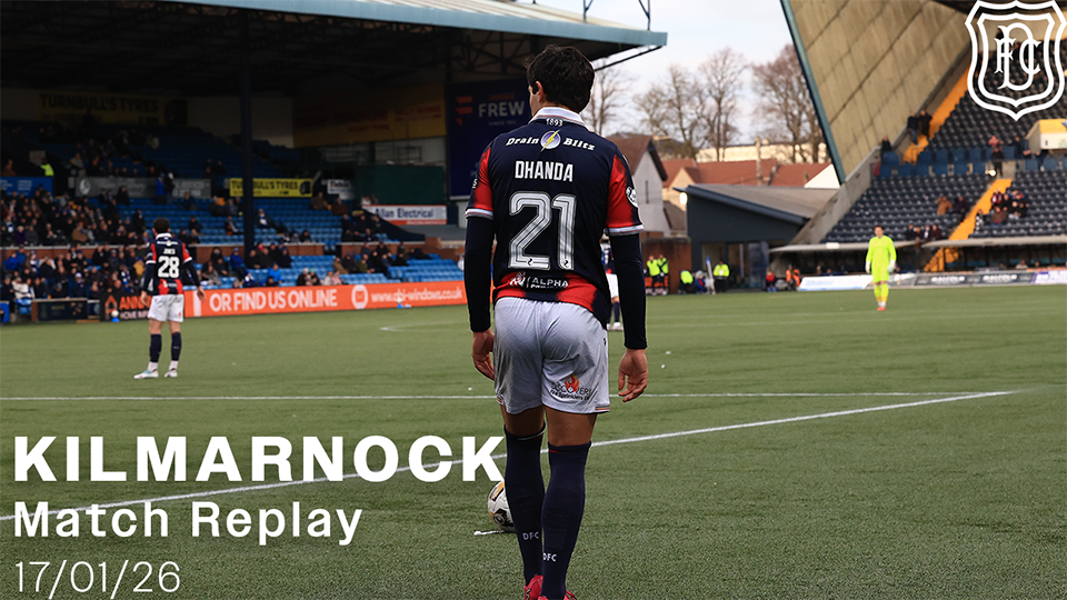 Kilmarnock v Dundee | Scottish Gas Mens Scottish Cup | Match Replay | 17/01/26