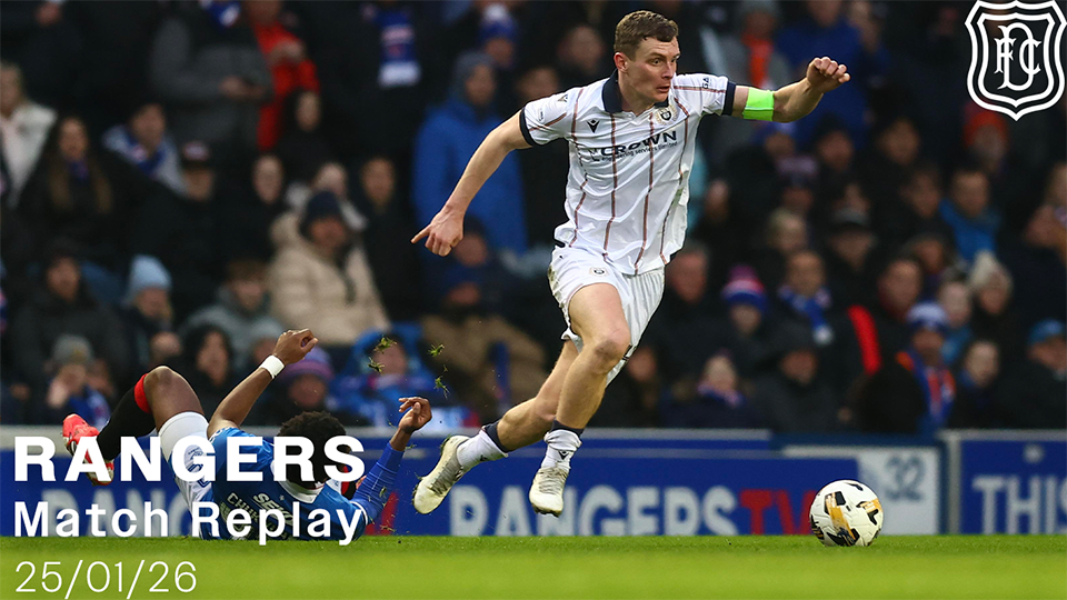 Rangers v Dundee | William Hill Premiership | Match Replay | 25/01/26