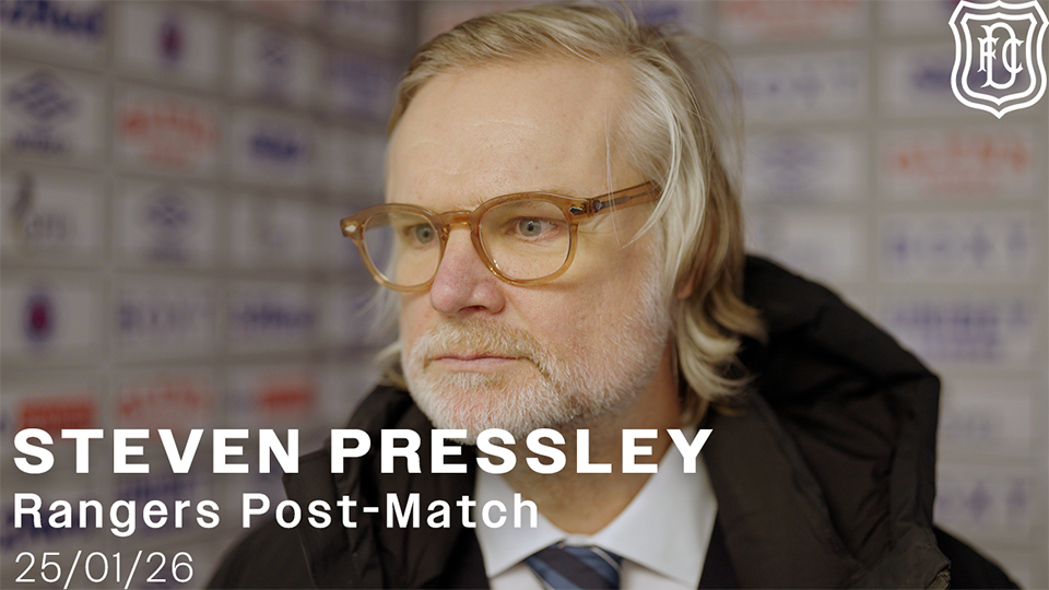Steven Pressley | Rangers Post-Match Interview | 25/01/26
