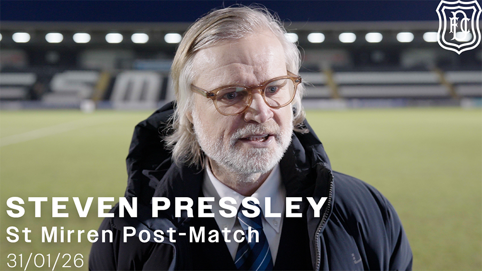 Steven Pressley | St Mirren Post-Match Interview | 31/01/26
