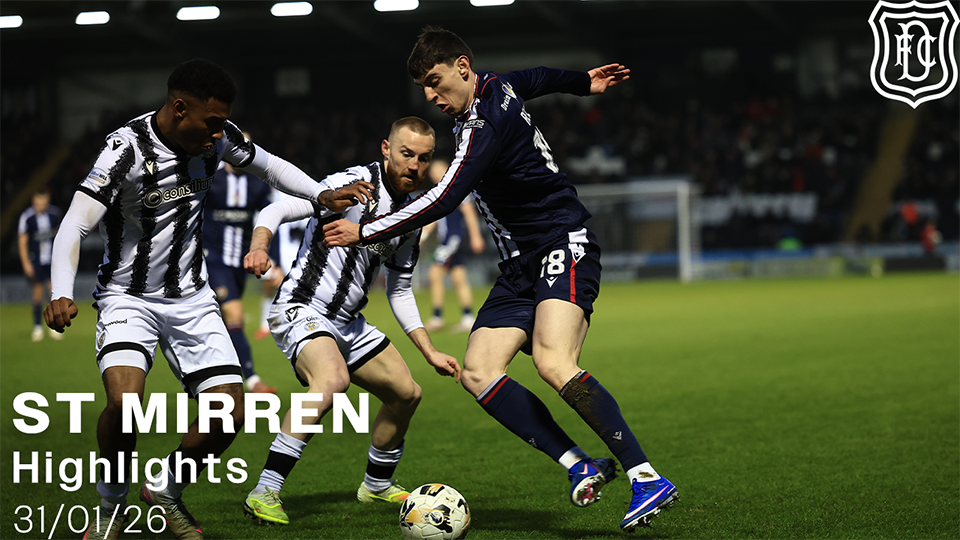 St Mirren v Dundee | William Hill Premiership | Highlights | 31/01/26