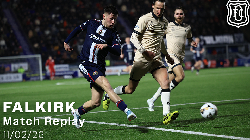 Falkirk v Dundee | William Hill Premiership | Match Replay | 11/02/26