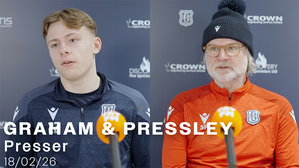 Luke Graham & Steven Pressley | Presser | 18/02/2026