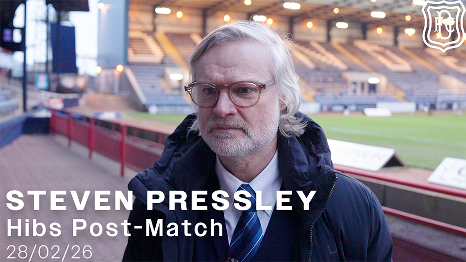 Steven Pressley | Hibs Post-Match Interview | 28/02/26