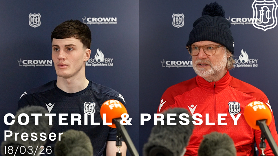 Joel Cotterill & Steven Pressley | Hearts Presser | 18/03/26