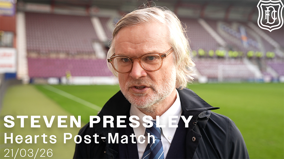 Steven Pressley | Hearts Post-Match Interview | 21/03/26