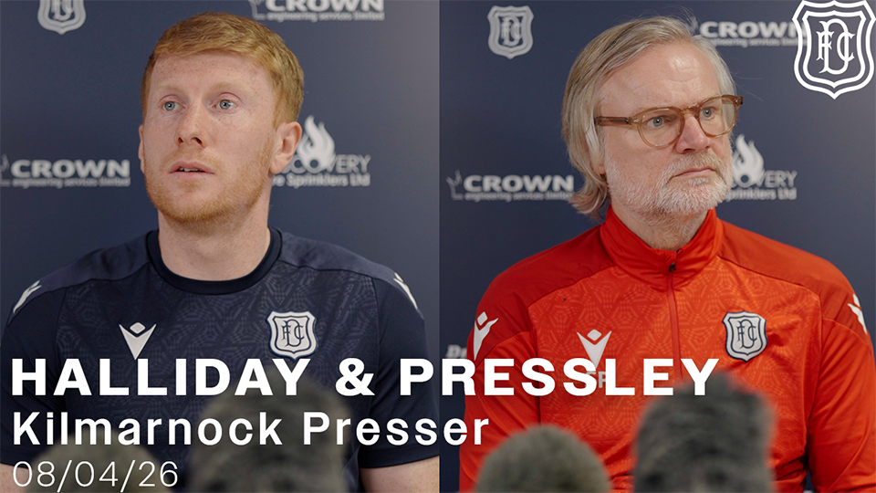 Brad Halliday & Steven Pressley | Kilmarnock Presser | 08/04/26