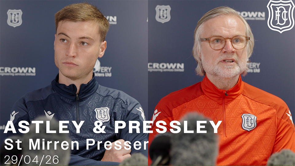 Ryan Astley & Steven Pressley | St Mirren Presser | 29/04/26