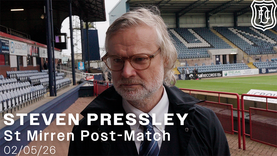 Steven Pressley | St Mirren Post-Match Interview | 02/05/26