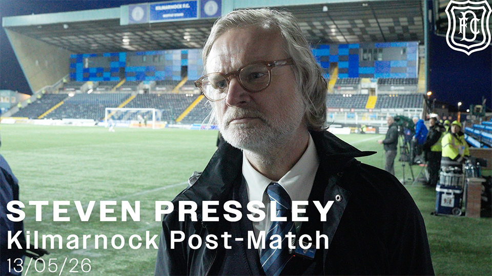 Steven Pressley | Kilmarnock Post-Match Interview | 12/05/26