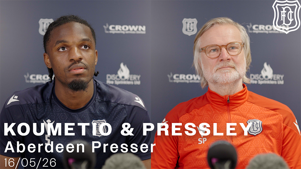 Billy Koumetio & Steven Pressley | Aberdeen Presser | 16/05/26