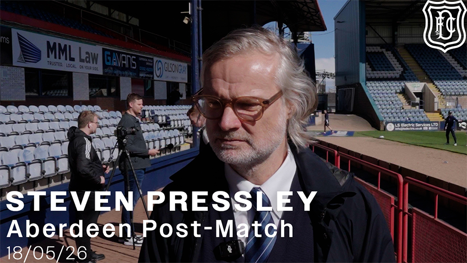 Steven Pressley | Aberdeen Post-Match Interview | 17/05/26