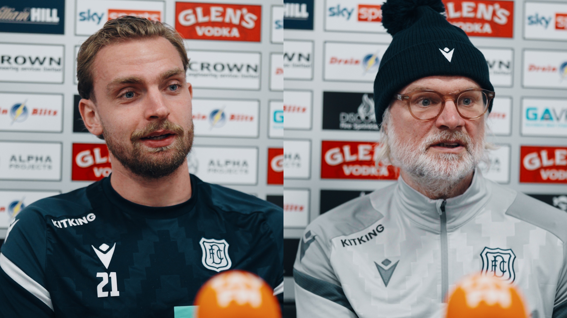 Bradley Fink & Steven Pressley | Rangers Presser | 15/10/26